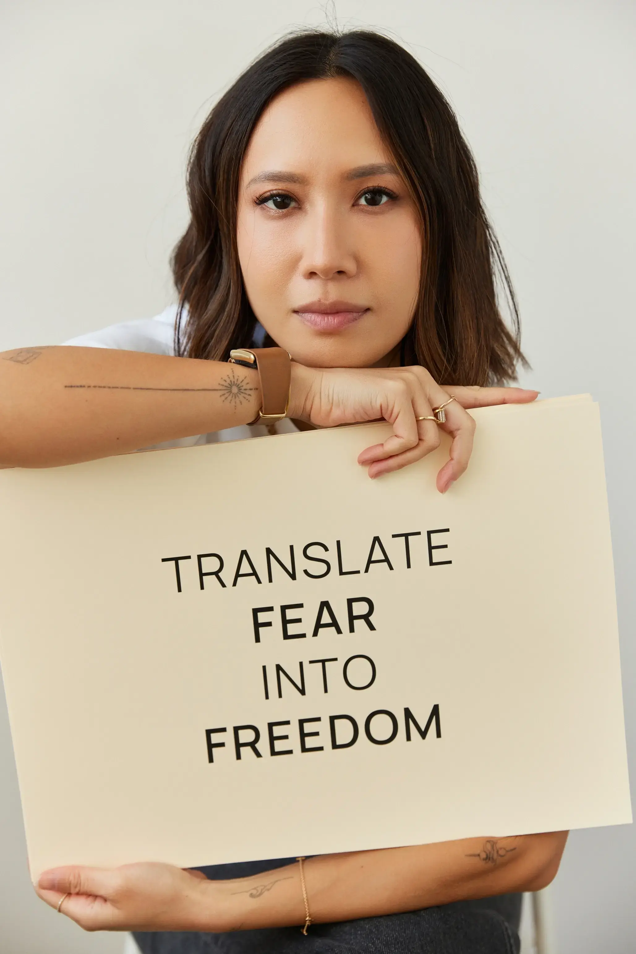 Translate fear into freedom