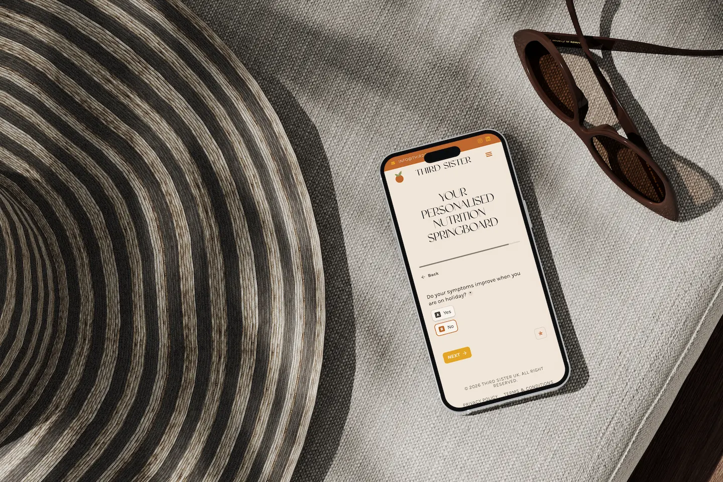 Third Sister — Mobile lifestyle mockup